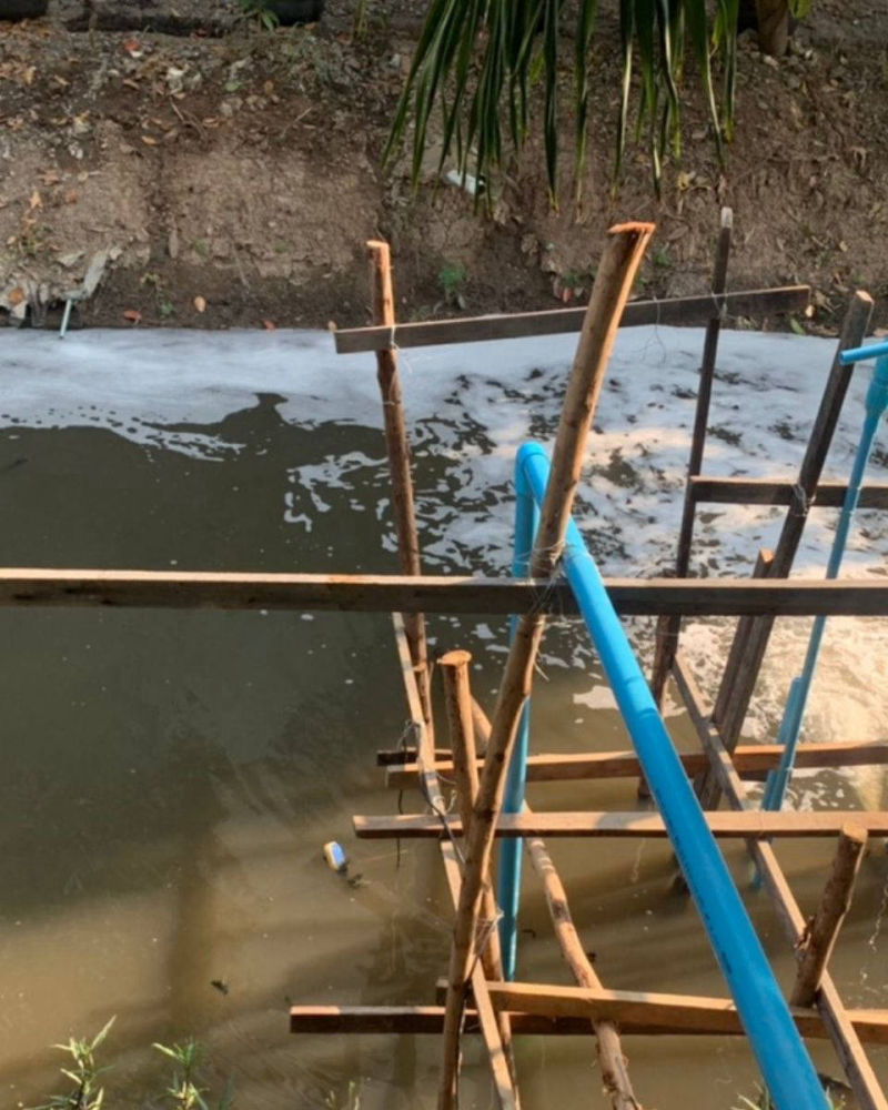 แก้ปัญหาน้ำเสียชุมชนลดกลิ่นเหม็นและตะกอน